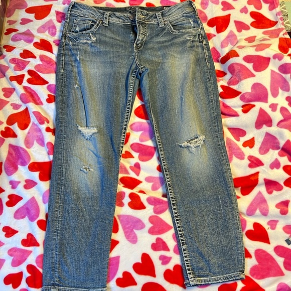 Silver Jeans Denim - Silver Jeans Boyfriend SZ 30